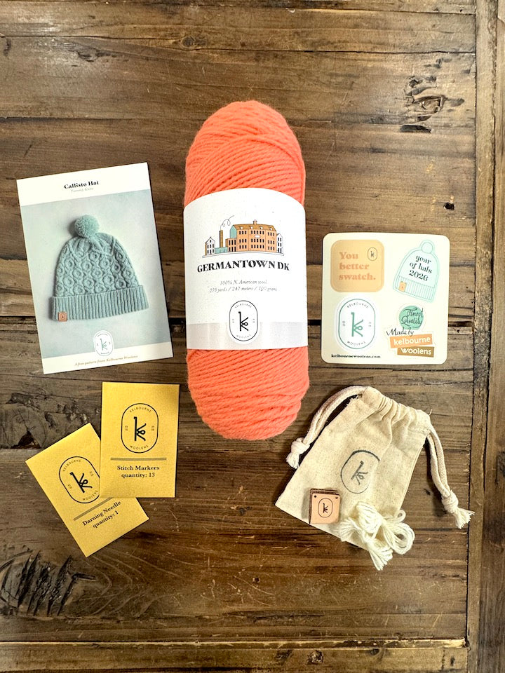 Kelbourne Germantown DK Callisto Hat Kit