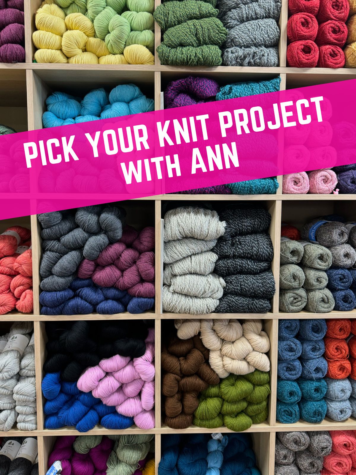 Monday Pick Your Knit Project with Ann!