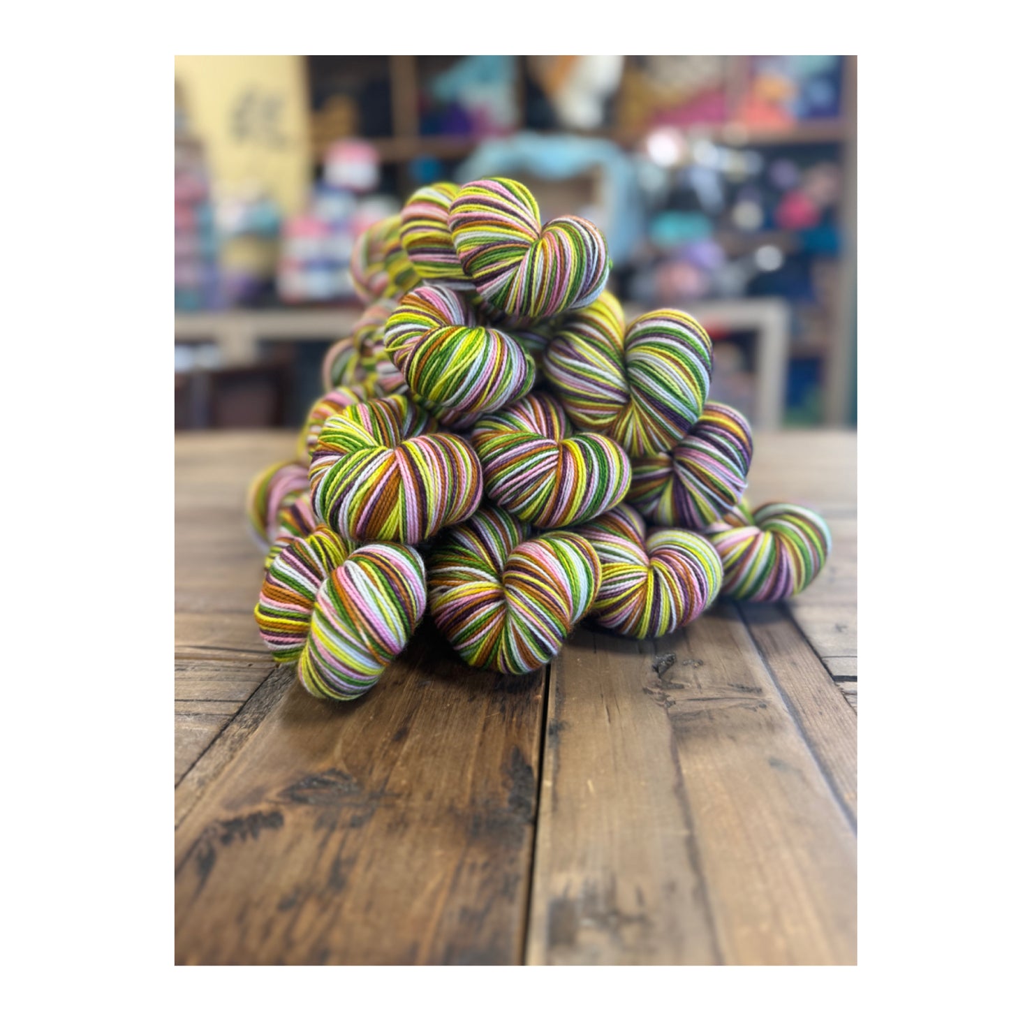 Knitterly Things Vesper Sock Yarn -Rosebud- Signature Colorway