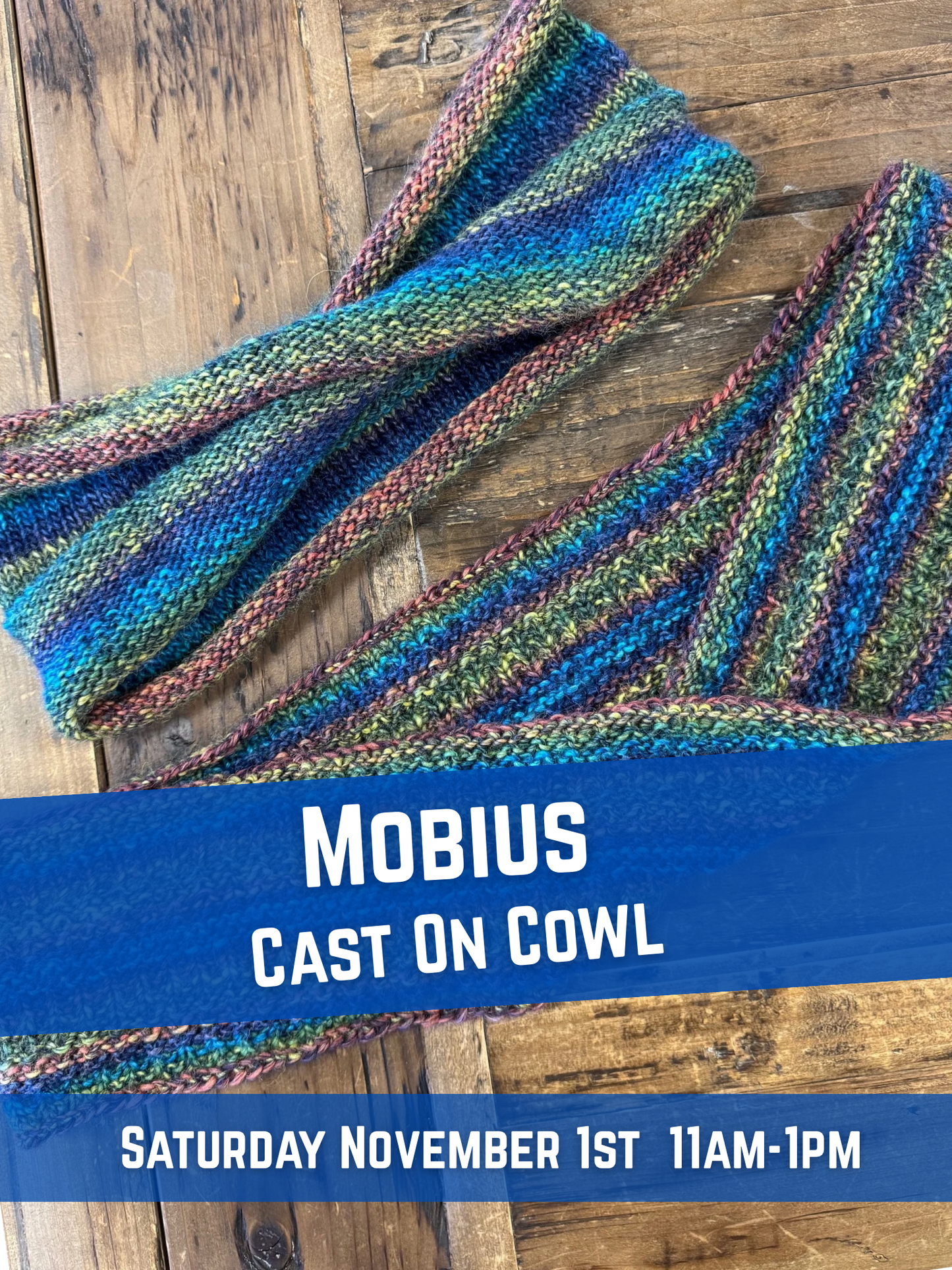 Mobius Cast On Cowl with Ann!!