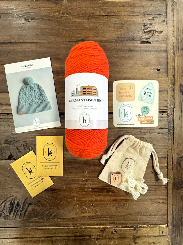 Kelbourne Germantown DK Callisto Hat Kit