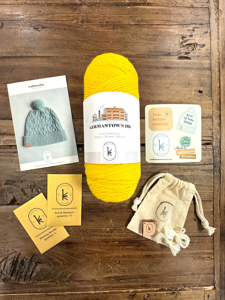Kelbourne Germantown DK Callisto Hat Kit