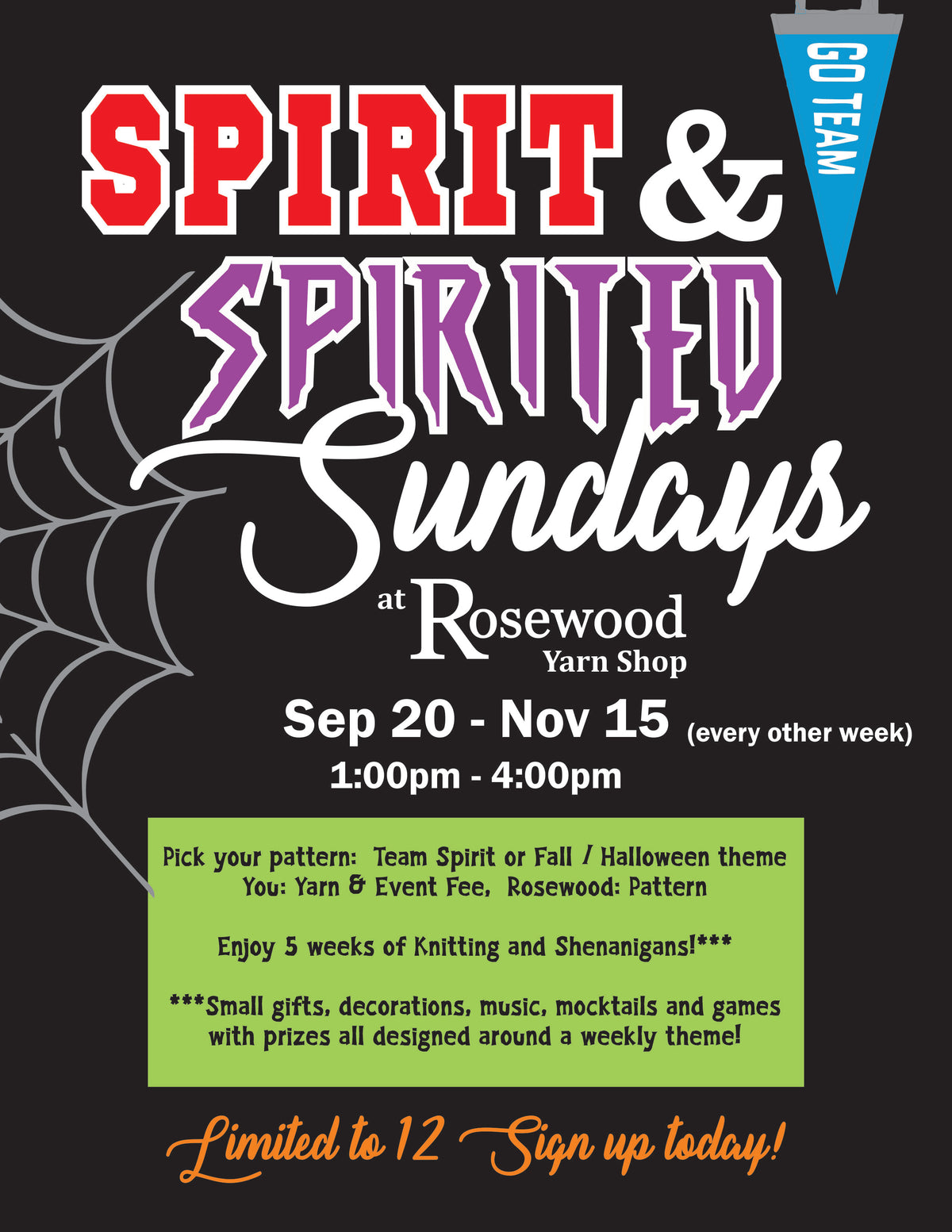 Spirits and Spirited at Rosewood with Carole!